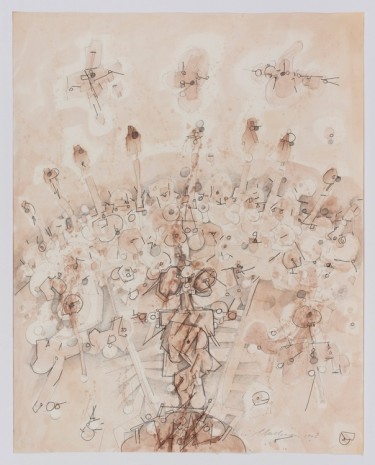 Lee Mullican, At the Amphitheater, 1965 , James Cohan Gallery
