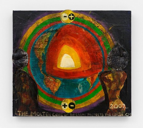 Chris Martin, The Molten Core of the Earth Protects the Earth, 2007 , VNH Gallery