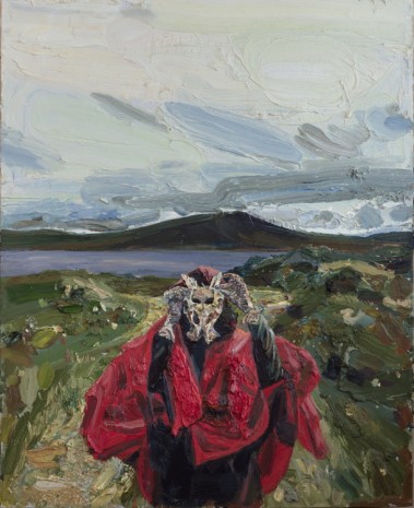 Allison Schulnik, Pelvis Bone at Loch Fannich (Eric's Eye), 2017 , Galería Javier López & Fer Francés