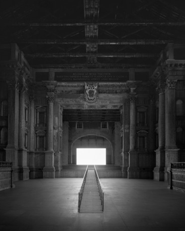 Hiroshi Sugimoto, Teatro Farnese, Parma, 2015, Marian Goodman Gallery