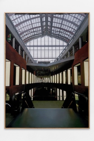 Grégory Derenne, la Gare d’Anvers #2, 2017, Galerie Bertrand Grimont