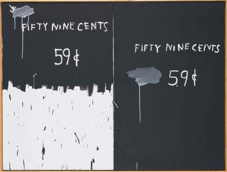 Jean-Michel Basquiat, 2 for a dollar, 1983 , White Cube