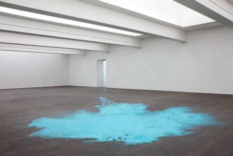 Ann Veronica Janssens, Untitled (Blue Glitter), 2015 , White Cube