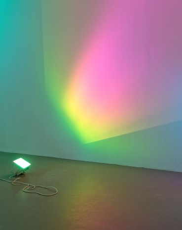 Ann Veronica Janssens, Hot Pink Turquoise (crop), 2006 , White Cube