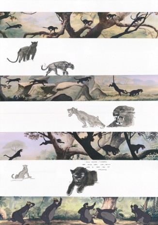 David Claerbout, Jungle Book drawing (Bagheera), 2014 , Sean Kelly