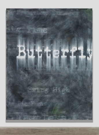 Gary Simmons, Butterfly, 2017 , Regen Projects