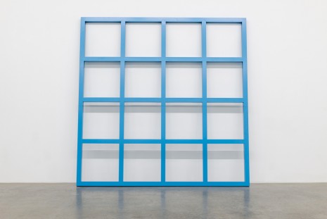 Tom Burr, Blue Grid, 2017, Galerie Neu