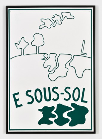 Marcel Broodthaers,  E Sous-Sol, 1969 , Marian Goodman Gallery