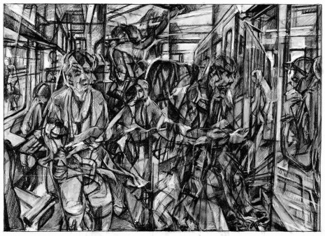 Clive Head, Drawing for the Cherry Train, 2017 , Hollis Taggart