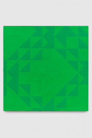 Mark Hagen, To Be Titled (Phthalo Green), 2017, Almine Rech