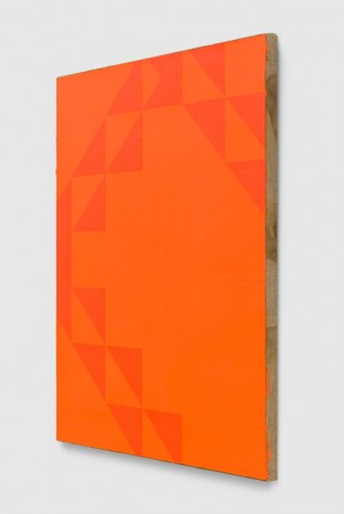 Mark Hagen, To Be Titled (Cadmium Orange II), 2017, Almine Rech