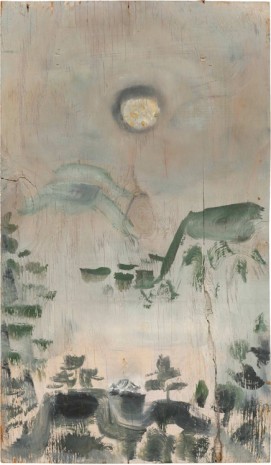 Bill Lynch, No title [Landscape with Moon or Sun], n.d., The Approach