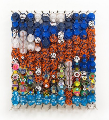 Jacob Hashimoto, There's Always Something that Can't Be Reduced to Reason, 2017 , Rhona Hoffman Gallery