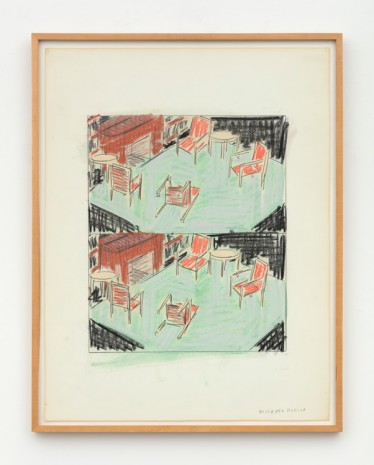 Michael Hurson, Overturned Chair, 1973 , Paula Cooper Gallery