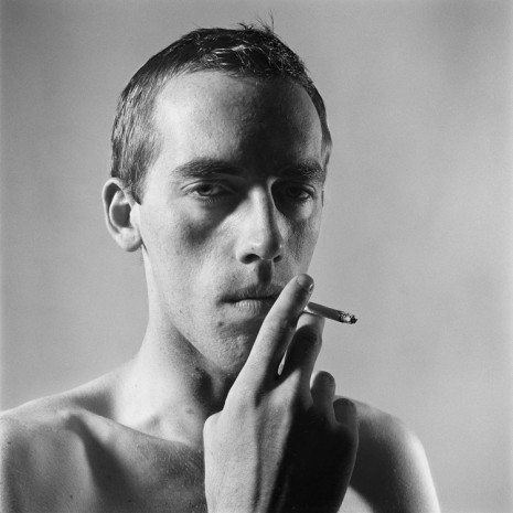 Peter Hujar, David Wojnarowicz Smoking, 1981 , Matthew Marks Gallery