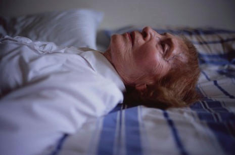 Nan Goldin, My mother laying on her bed, Salem, MA, 2005, Matthew Marks Gallery