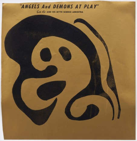 Sun Ra, design for record sleeve: “Angels and Demons At Play” El Saturn Records, 1967 , Galerie Buchholz