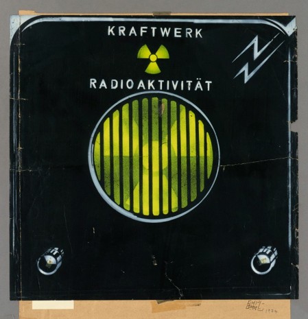 Emil Schult, cover design for Kraftwerk, “Radioactivity”, 1974-75 , Galerie Buchholz