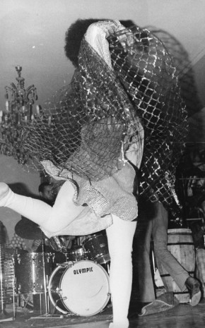 Hartmut Geerken, photograph of Sun Ra Arkestra performing at Heliopolis/Egypt, December 12, 1971, , Galerie Buchholz