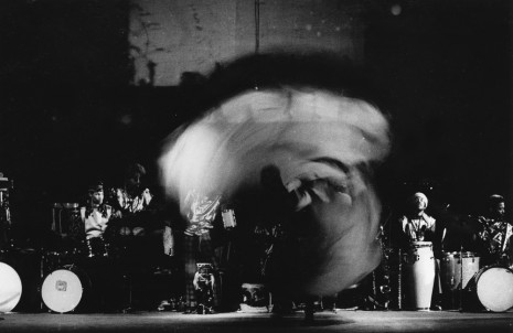 Hartmut Geerken, photograph of Sun Ra Arkestra performing at Balloon Theater, Cairo, December 17, 1971, , Galerie Buchholz