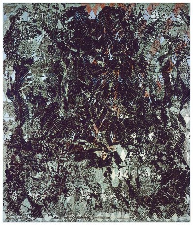 François Rouan, Selon ses Faces IV, 1983, Guttklein Fine Art