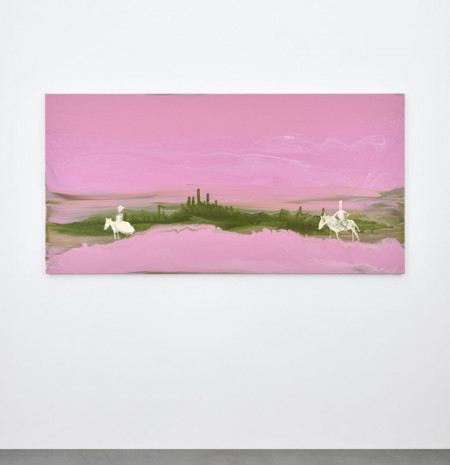 Genieve Figgis, Pink landscape, 2018 , Almine Rech
