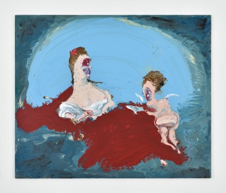Genieve Figgis, Erato the muse of love poetry (after Boucher), 2018 , Almine Rech