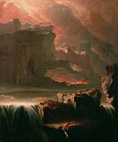 John Martin, Sadak in Search of the Waters of Oblivion, 1812, Hauser & Wirth Somerset