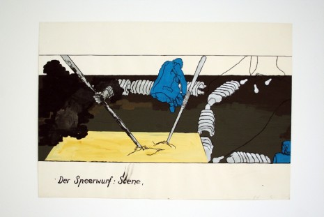 Bruno Gironcoli, Der Speerwurf, 1970 - 1972 , Galerie Elisabeth & Klaus Thoman