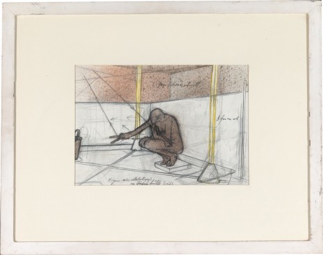 Bruno Gironcoli, Ohne Titel (Metallguß in Gummihülle [weiß]), 1975 , Galerie Elisabeth & Klaus Thoman