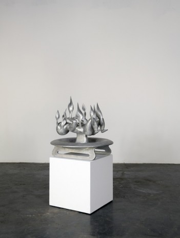 Bruno Gironcoli, Brennendes Kind I, 1998 - 1999 , Galerie Elisabeth & Klaus Thoman