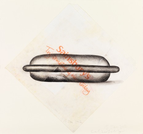 Colin Self, Hot-Dog (Sainsbury's 'try something new today'), 2012, The Mayor Gallery