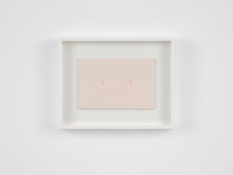 Antonio Calderara, Incontro rettangolare sul rosa, 1970-1971 , Lisson Gallery