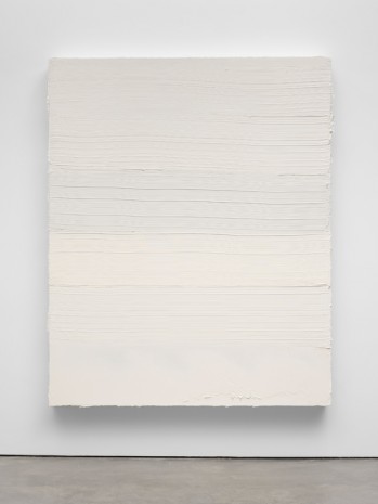 Jason Martin, Untitled (Titanium White / French Ardoise Grey / Scheveningen Blue), 2017 , Lisson Gallery