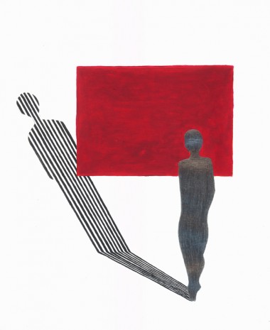 Grace Schwindt, Red Rectangle, 2014, Zeno X Gallery