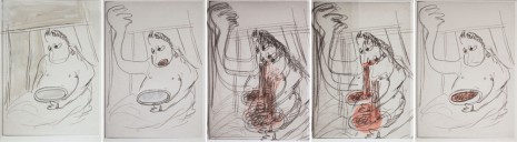 Ramin Haerizadeh, Rokni Haerizadeh, Hesam Rahmanian, RUMINATION AFTER Gertrude-Quastler (Ramin Haerizadeh), 2018, Galerie Krinzinger