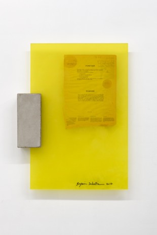 Benjamin Sabatier, Archive, 2017 , Galerie Bertrand Grimont