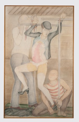 Pierre Klossowski, Les barres parallèles III, 1975 , Gladstone Gallery