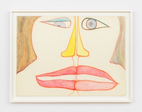 Huguette Caland, Untitled, 1985, Anton Kern Gallery