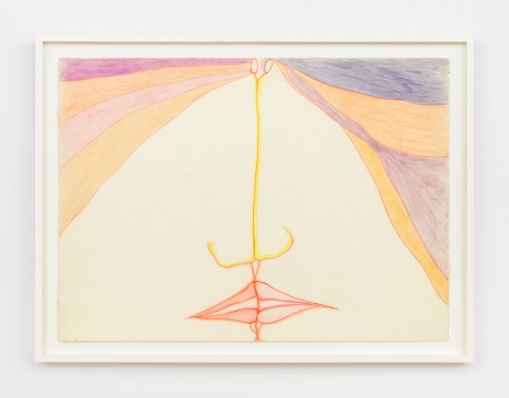 Huguette Caland, Untitled, 1985, Anton Kern Gallery