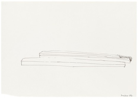 Michael Krebber, Untitled, 1987 , Galerie Buchholz