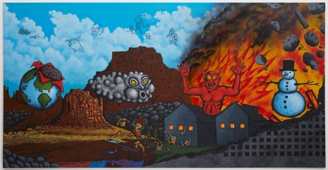 David Wojnarowicz, Earth, Wind, Fire, and Water, 1986 , Galerie Buchholz
