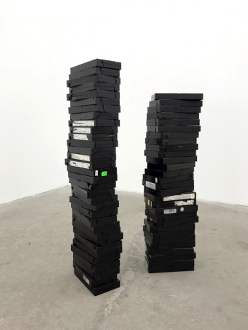 Matias Faldbakken, Untitled (VHS Stacks), 2009 , STANDARD (OSLO)
