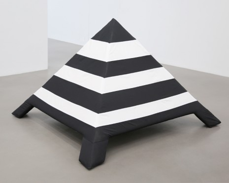 Cosima von Bonin, Installational elements: Pyramid, 2018 , Petzel Gallery