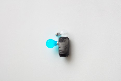 Paul Lee, Blue can with light bulb, 2007, Modern Art