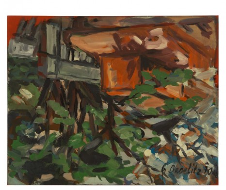 Georg Baselitz, ohne Titel (Landschaft), 1970 , Contemporary Fine Arts - CFA
