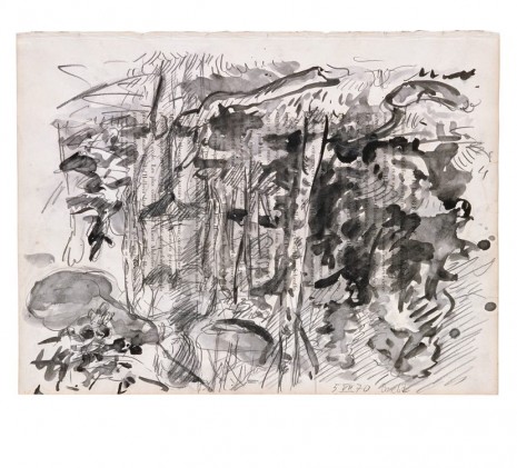 Georg Baselitz, Wald mit Elke, 1970 , Contemporary Fine Arts - CFA