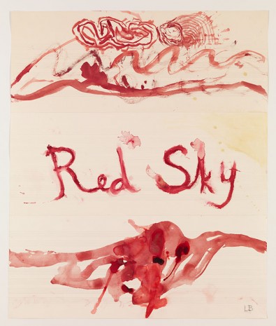 Louise Bourgeois, The Red Sky (Detail), 2009, Hauser & Wirth