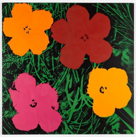 Sturtevant, Warhol Flowers, 1990 , Galerie Thaddaeus Ropac