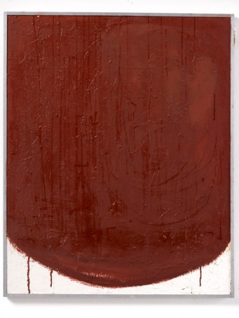 Arnulf Rainer, Übermalung Braun auf Weiß, 1956/59 , Galerie Thaddaeus Ropac
